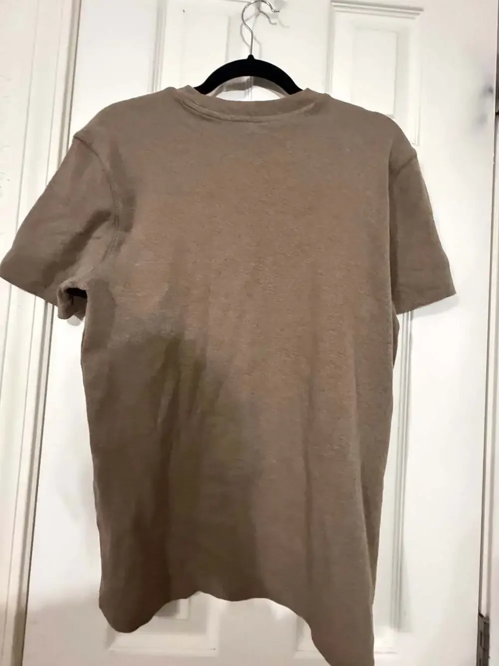 Banana Republic Men's Short Sleeve Cotton Blend Crew Neck T-Shirt